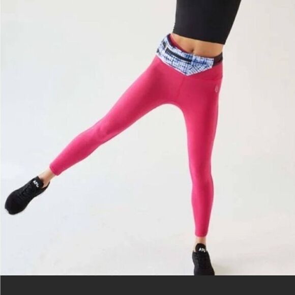 EUC Free People Free Throw Legging Size XS/S Pink - Picture 2 of 7